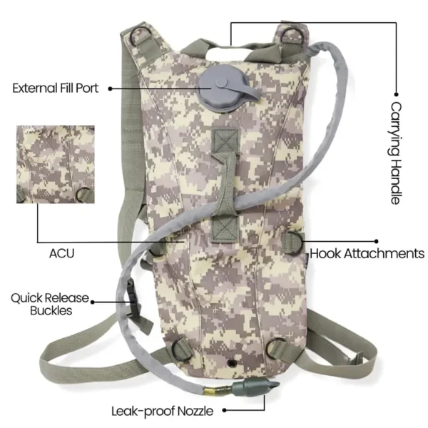 Durable outdoor backpack