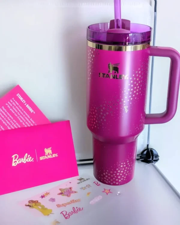 Barbie insulated mug