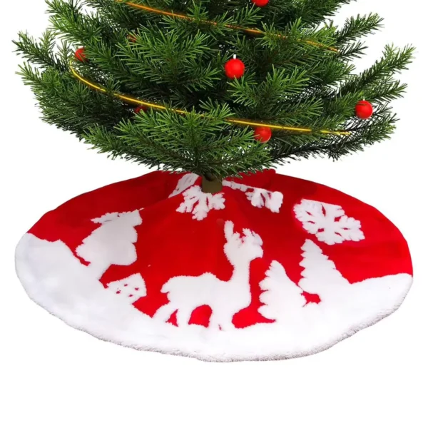 Unique House Collection Home 4 Christmas Tree Skirt – 90×90cm