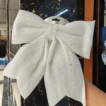 Christmas glitter bows