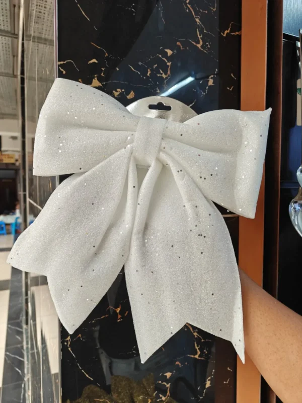 Christmas glitter bows