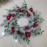 Christmas Door Wreath 2 festive door decoration