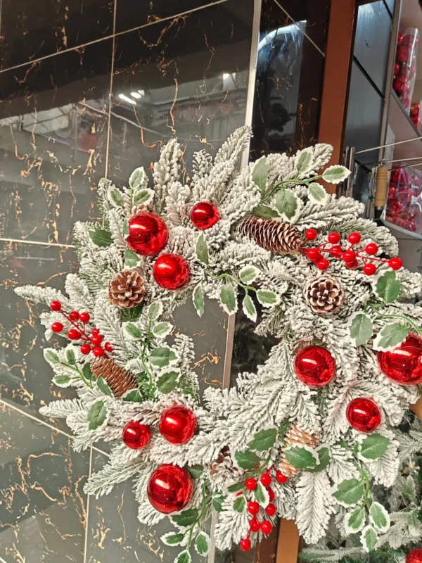 Christmas door wreath