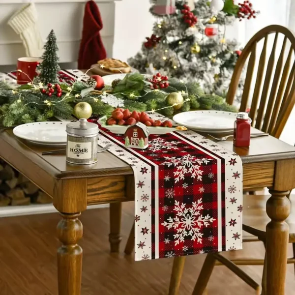 Unique House Collection Home 44 Quality Christmas Table Runner