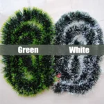 Festive garland decorations