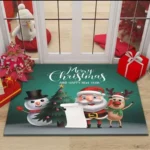 Christmas Door Mats 6 Red Christmas fairy lights