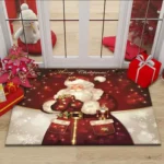 Christmas Door Mats 5 Holiday decoration ribbon
