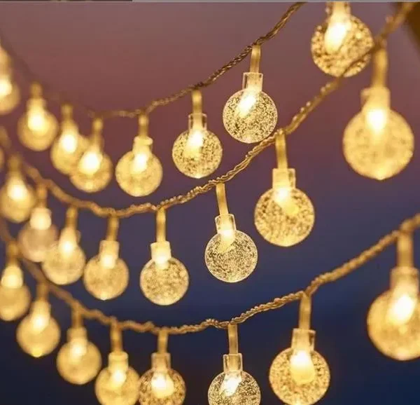 Unique House Collection Home 25 Christmas Round LED Lights