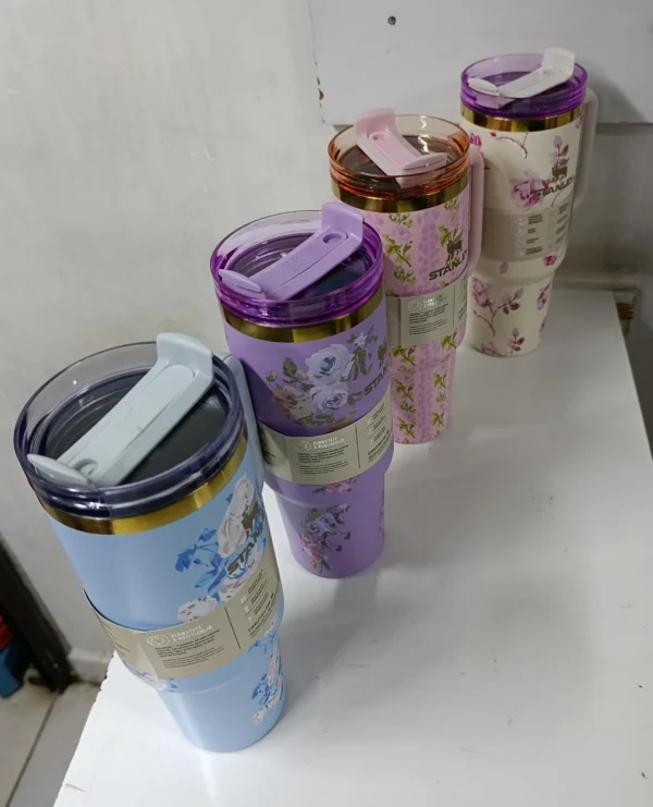 Floral Stanley Tumbler