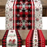 Unique Christmas Themed Table Runner