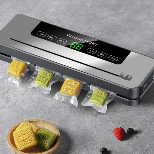 Fast compact vacuum sealer