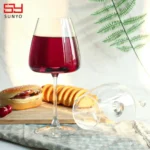 2pcs Goblet Wine Glass Set 3 Elegant wine goblets pair