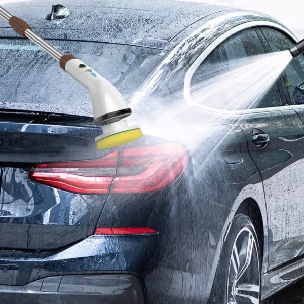 9-in-1 cordless cleaning brush