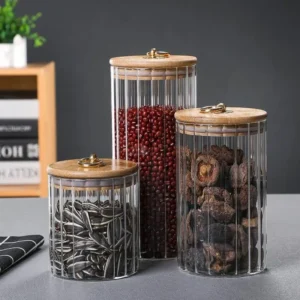 Stackable Kitchen Storage Jars