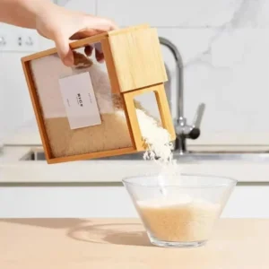 Bamboo Dry Food/Cereals Storage Container