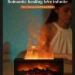 Fireplace essential oil diffuser