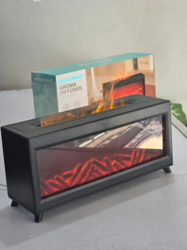 Fireplace aroma diffuser
