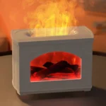 High Quality 3D Fireplace Humidifier 6 270ml fireplace humidifier