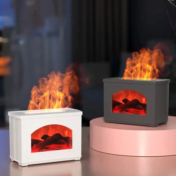 Unique House Collection Home 13 3D Fireplace Humidifier