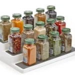 3Tier Non-Slip Multi-Purpose Spice Rack 11 Compact 3 Tier Storage Shelf
