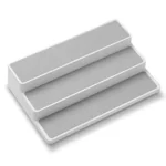 3Tier Non-Slip Multi-Purpose Spice Rack 10 Bathroom Vanity Organizer Rack