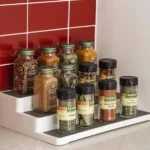 3Tier Non-Slip Multi-Purpose Spice Rack 8 Pantry Spice Rack 36.5cm