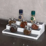 3Tier Non-Slip Multi-Purpose Spice Rack 3 Non-Slip Spice Organizer