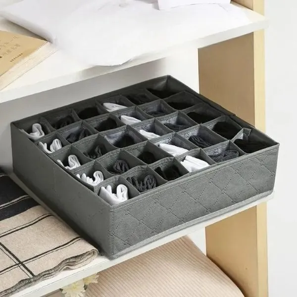 Unique House Collection Home 3 Foldable Innerwear Storage Organizer
