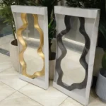 Beautiful Curved Full-Length Mirror