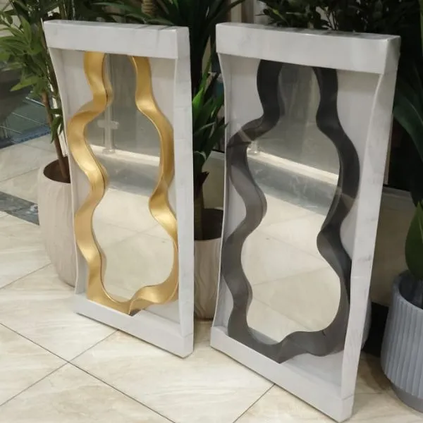 Beautiful Curved Full-Length Mirror