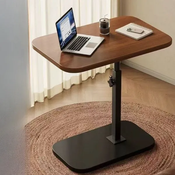 Adjustable C-Shaped Side Table/Stool