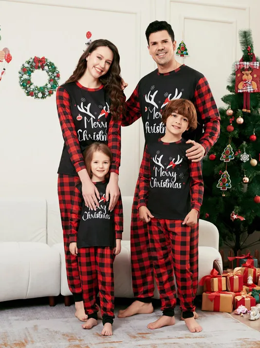 Red Matching Christmas Pajamas