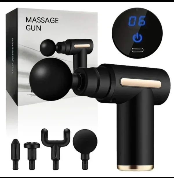 Deep tissue massage gun