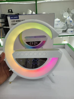 Big G night light speaker white