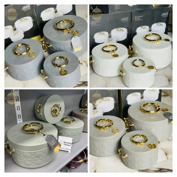 Unique House Collection Home 7 Luxurious Round Insulated Hotpots