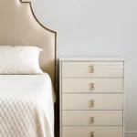 solid wood nightstand cabinet