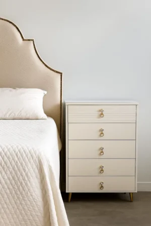 solid wood nightstand cabinet