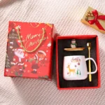 Luxurious Christmas Themed Cup Set