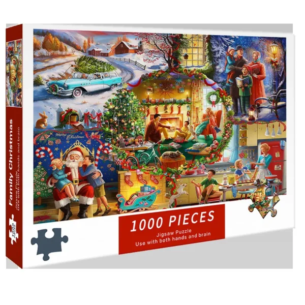 Christmas themed Jigsaw Puzzle