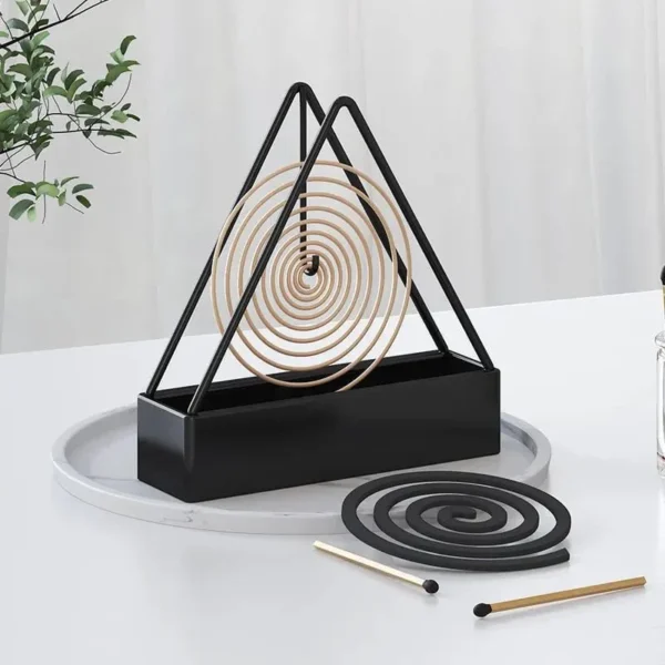 Mosquito Coil Holder with Removable Tray
