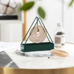 mosquito coil holder with tray