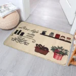 non slip rubber backed doormat