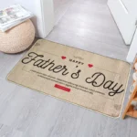 washable rubber bottom rug