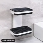 light black soap dish