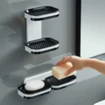Sleek Double Soap Holder