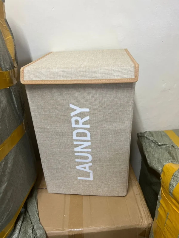 collapsible clothes storage basket