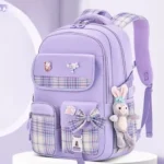 Checkered Student Backpack 2 Checkered Student Backpack