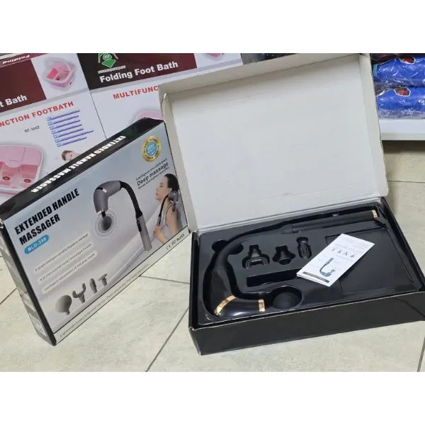 Extended handle massager