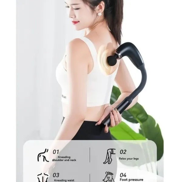 Rechargeable handheld massager