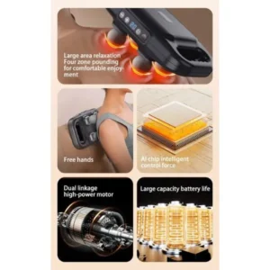 Four head massager